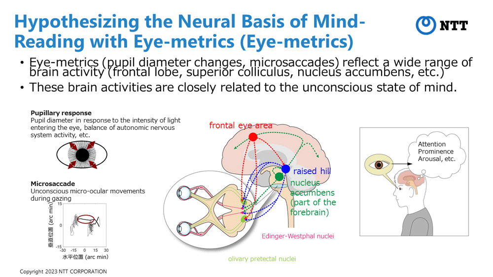 Image: 3)Do you actually care about the conversation of the person next to you? Mind reading based on pupil and eye movements that reads the movements of the mind from minute eye movements