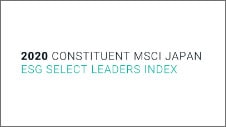 2020 CONSTITUENT MSCI JAPAN ESG SELECT LEADERS INDEX