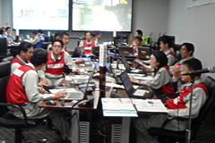 Comprehensive disaster drill envisioning an earthquake hitting the Tokyo metropolitan area