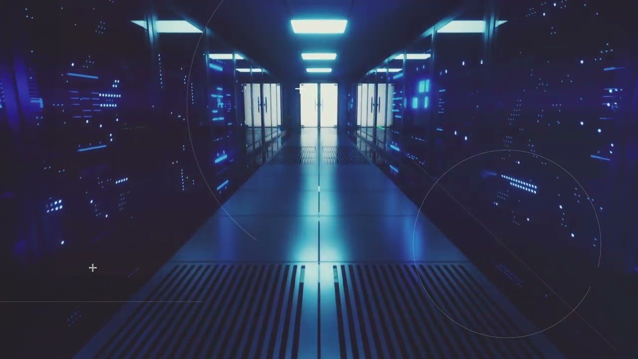 Screenshot of a video explaining data center challenges and APN connections