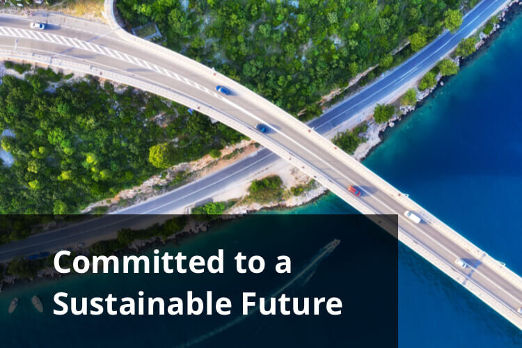 Committed to a Sustainable Future (Open other window)