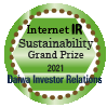 Internet IR Sustainability Grand Prize 2021 Daiwa Investor Relations