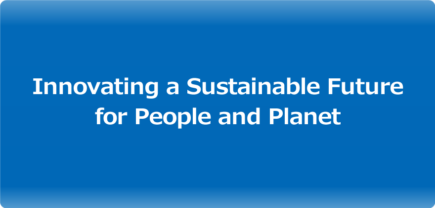 NTT will accelerate new value creation and global sustainability ~ Innovating a Sustainable Future for People and Planet ~