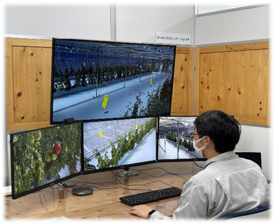 Image: NTT's approach to realizing smart agriculture
