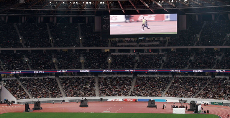 Image: ONE RACE was held at the new Japan National Stadium just after it was completed