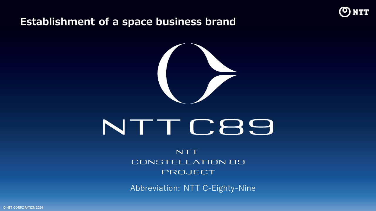 Image: 2) "NTT C89" Brand Concept