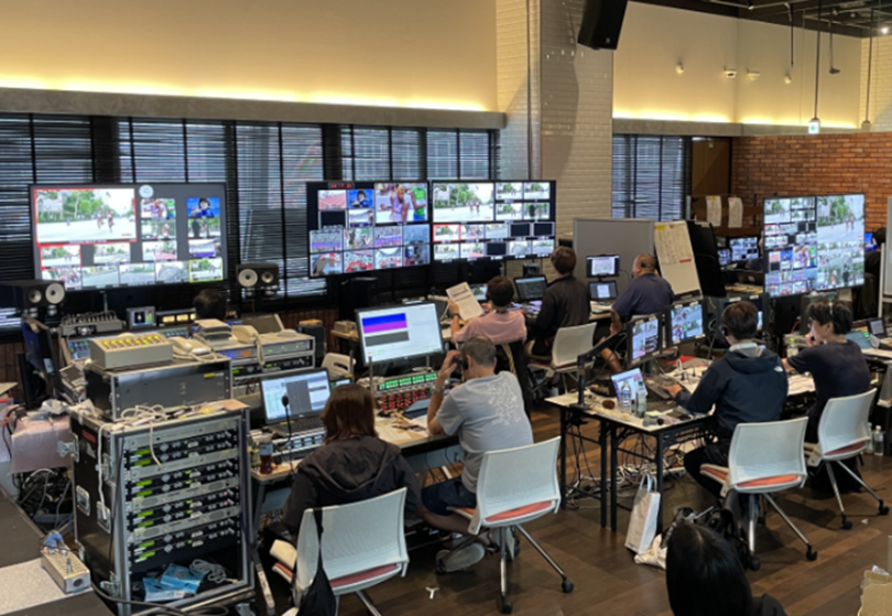 Photo 1 Newly established remote production center.