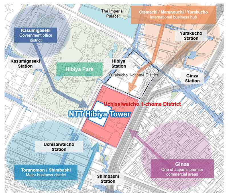Location Map of the Surrounding Area