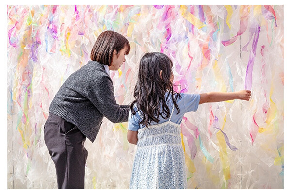 Fabric on the wall surface that will be reused as energy.