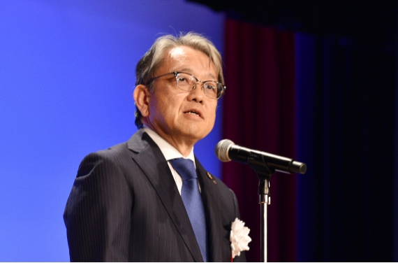 NTT Representative Member of the Board Senior Executive Vice President Takashi Hiroi