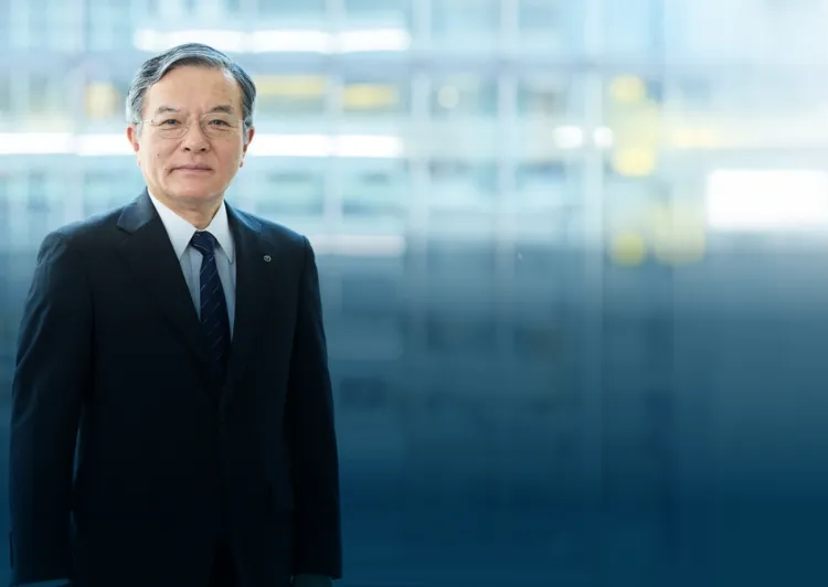 島田明 代表取締役社長の顔写真