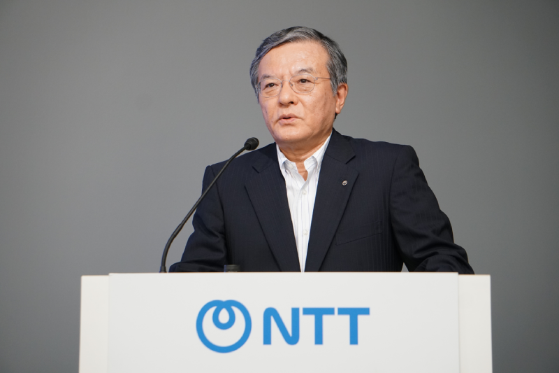 2026年度第1四半期決算に関する記者会見の写真