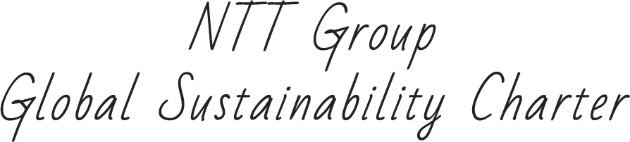 NTT Group Global Sustainability Charter