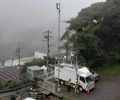Securing communications using mobile base station trucks photo