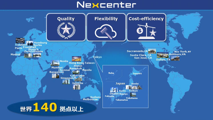 Nexcenterの概要図