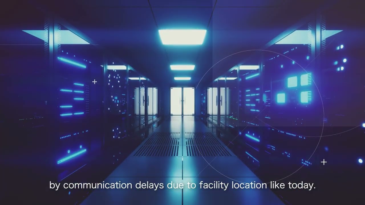データセンタの課題とAPN接続を解説する動画をスクリーンショットした画像