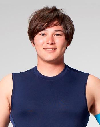画像：黒川 魁選手の顔写真。