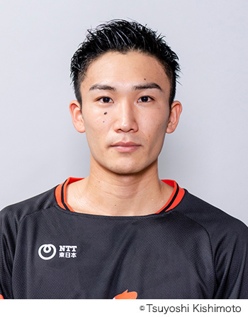 画像：桃田 賢斗選手の顔写真。