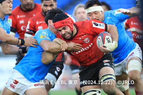 写真：横浜E vs BL 東京 (2024.12.22) ©JRLO