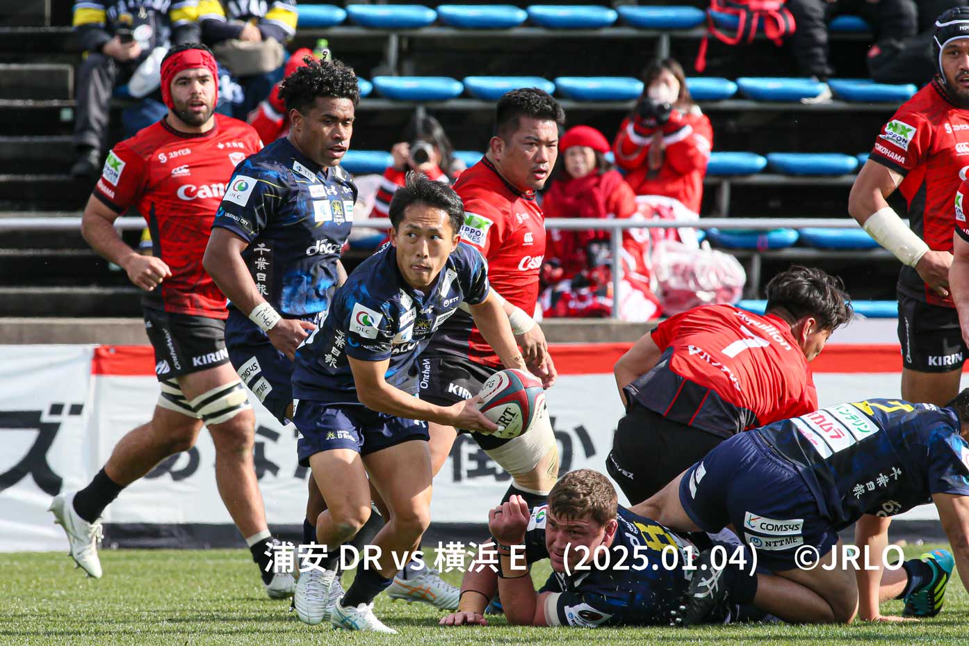 写真：浦安 DR vs 横浜 E (2025.01.04) ©JRLO