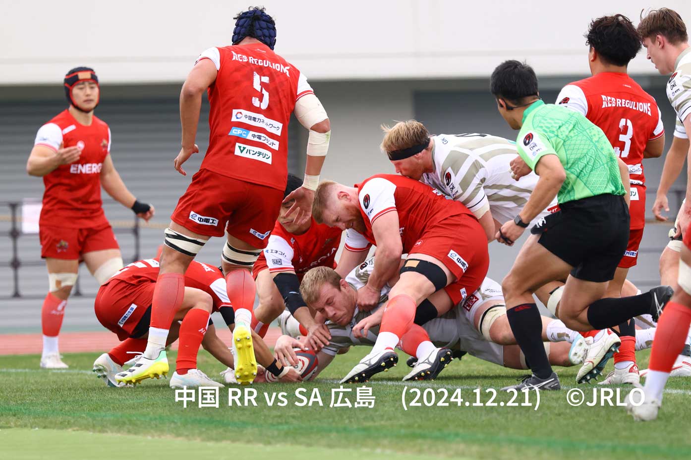 写真：中国 RR vs SA 広島 (2024.12.21) ©JRLO