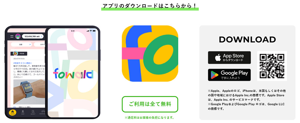 図7. アプリダウンロード方法。