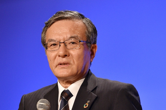 NTT 代表取締役社長（社長執行役員）島田 明の写真