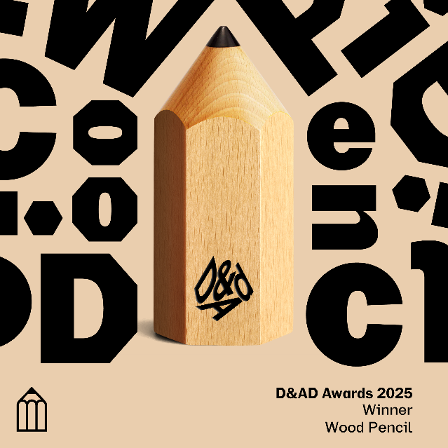 D&AD Awards 2025 Wood Pencil