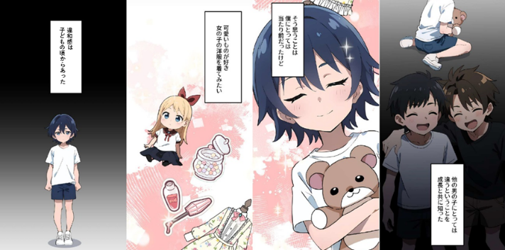 画像：ドコモ初となるLGBTQマンガ