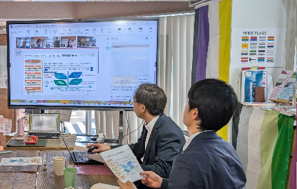 画像：社外イベントや勉強会の様子